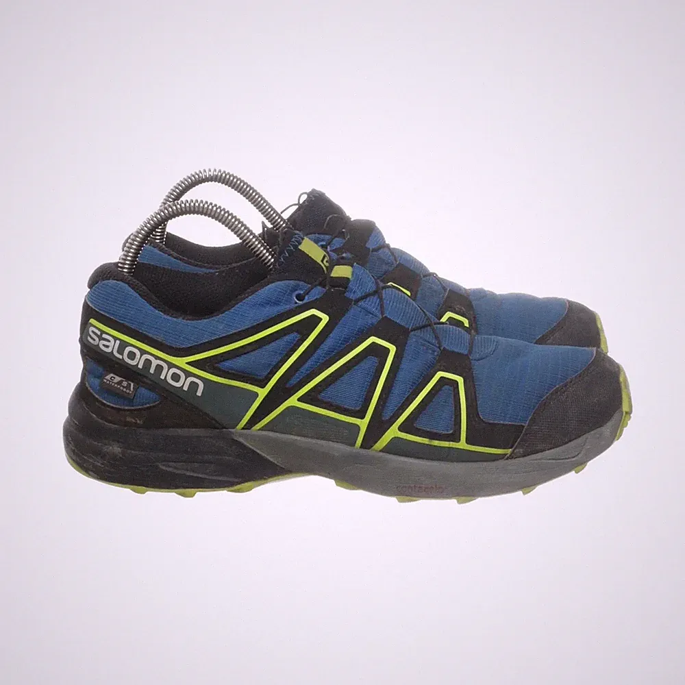 Salomon, Laufschuhe, Größe: 37, SPEEDCROSS, Blau/Schwarz/Gelb, Herren #AvX