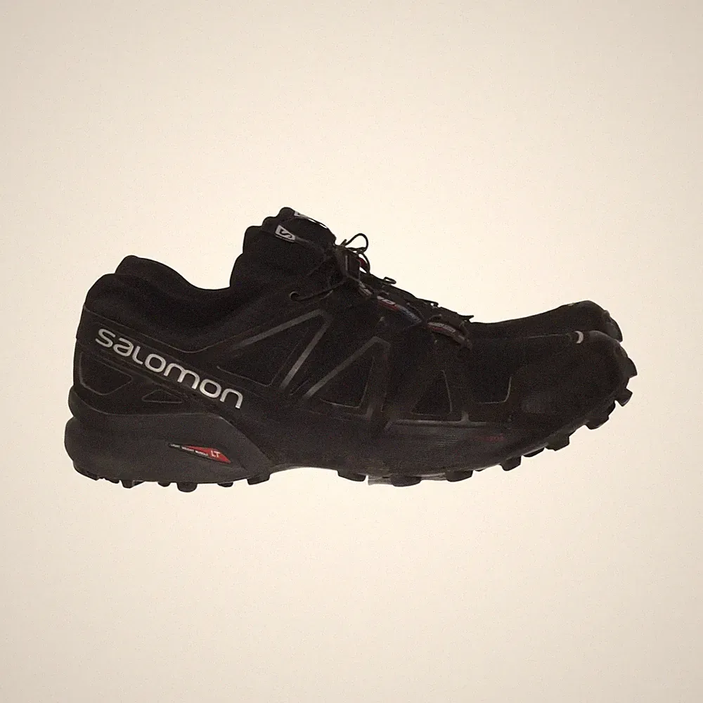 Salomon, Laufschuhe, Größe: 44 2/3, model: speedcross 4, Schwarz, Herren #hYd