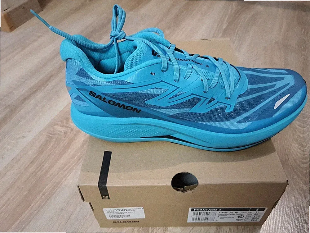 Salomon Phantasm 2 Herren Trailrunningschuhe Blau Gr. 46 - Neu + Etikett + OVP