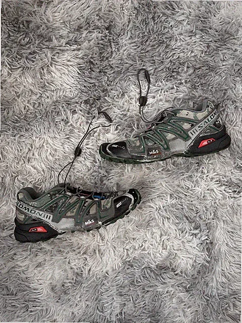 Salomon Speedcross 3 Camo Military - Größe 40 (UK 6,5) - Trailrunning gebraucht