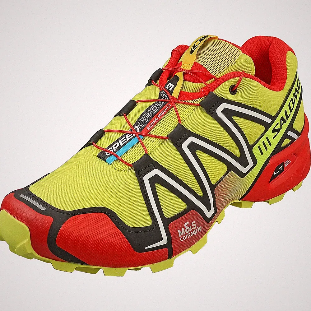 Salomon Speedcross 3 Laufschuhe gelb-rot unisex
