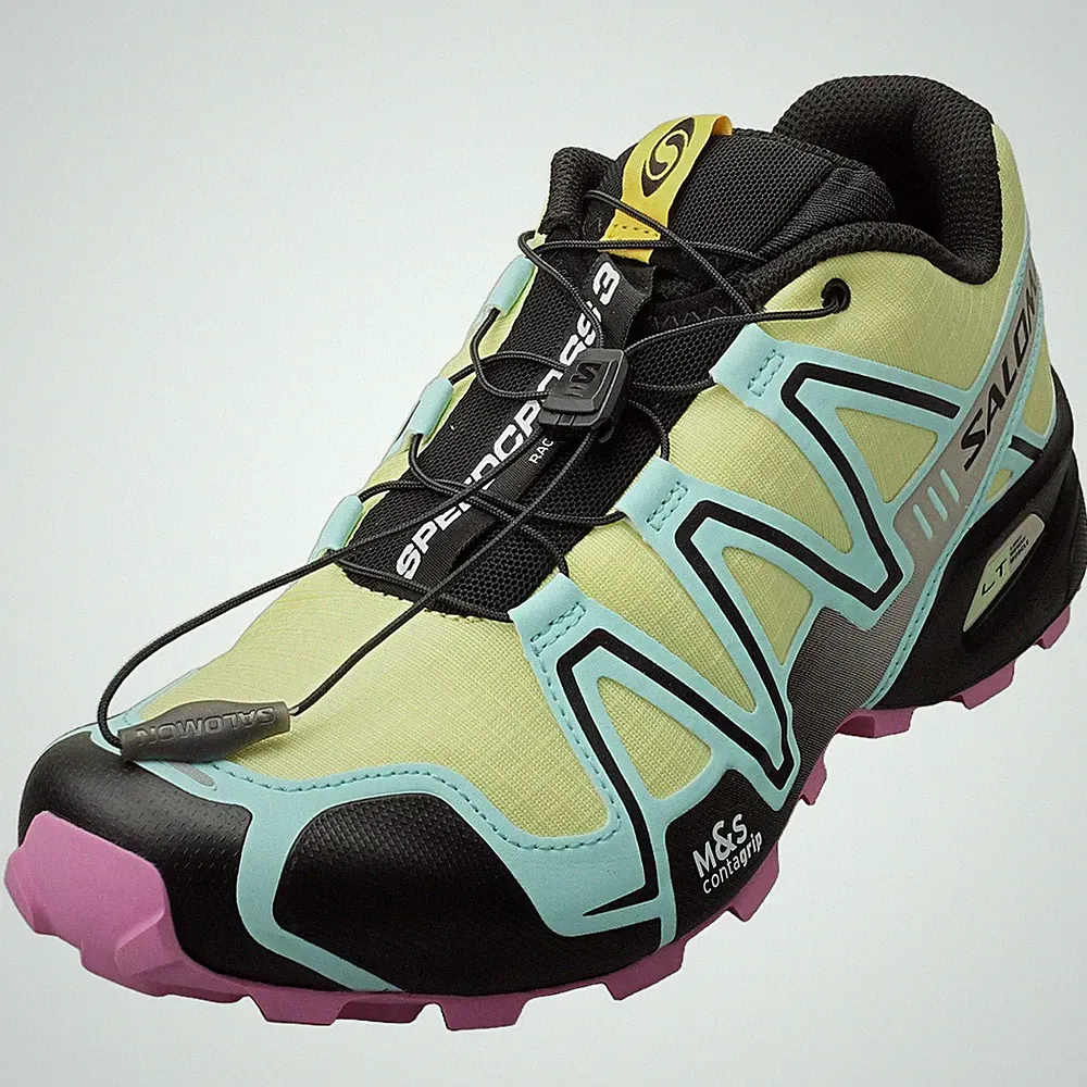 Salomon SPEEDCROSS 3 Laufschuhe Unisex Gelb Multifarben - 46 2/3 EU