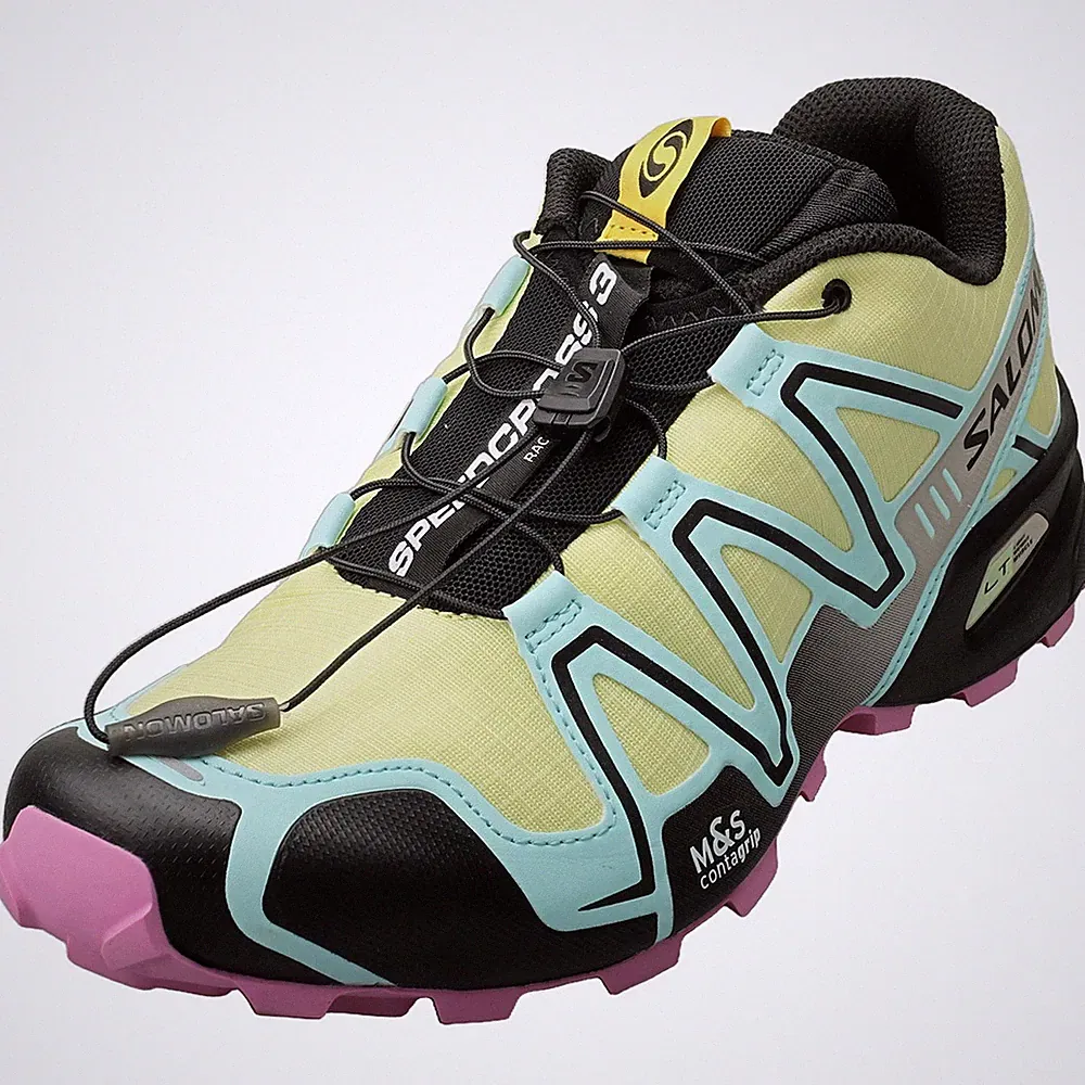 Salomon SPEEDCROSS 3 Laufschuhe Unisex Gelb Multifarben - 46 EU