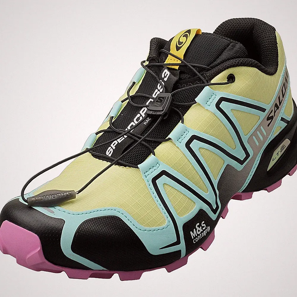Salomon SPEEDCROSS 3 Laufschuhe Unisex Gelb Multifarben