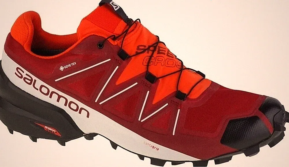 Salomon Speedcross 5 GTX Herren. Wasserdicht, Biking Red White Black