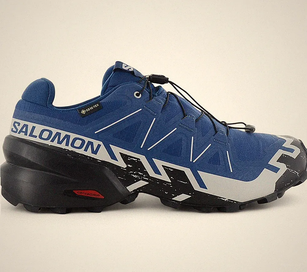 Salomon Speedcross 6 GTX GORE-TEX 477649 Trail-Running Schuhe Blau Laufschuh NEU