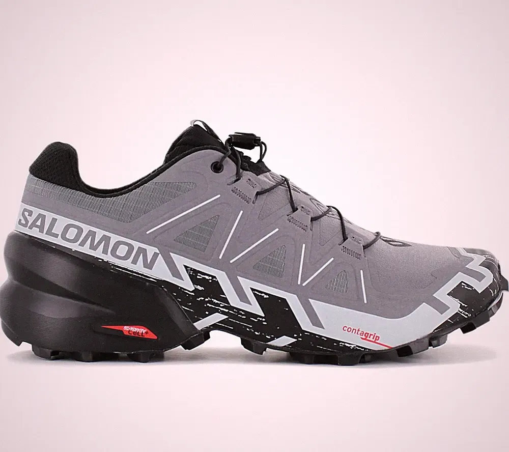 Salomon Speedcross 6 - Herren Trail-Running Schuhe Laufschuhe 417380 Grau NEU