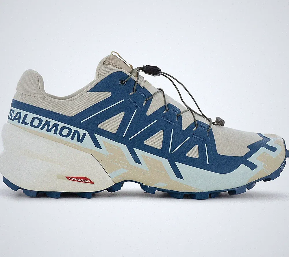 Salomon Speedcross 6 - Herren Trail-Running Schuhe Laufschuhe Beige 479848 NEU