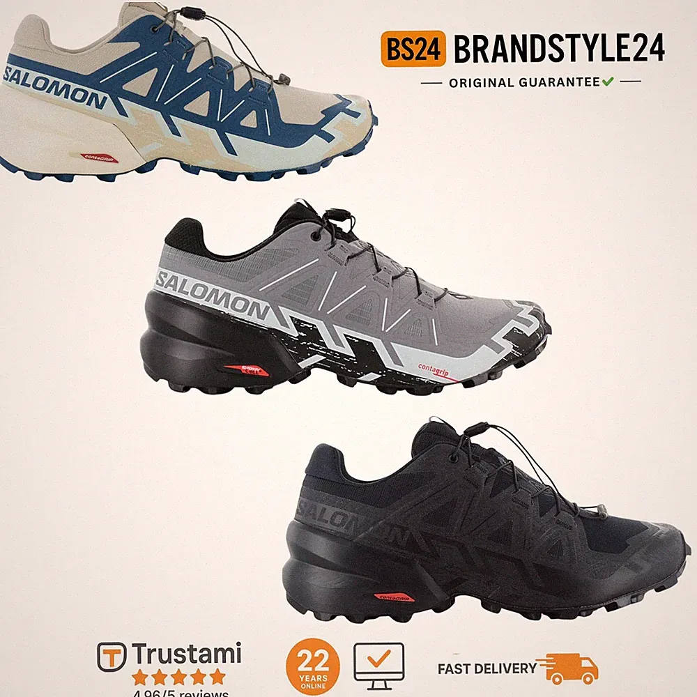 Salomon Speedcross 6 - Herren Trail-Running Schuhe Laufschuhe Wanderschuhe NEU