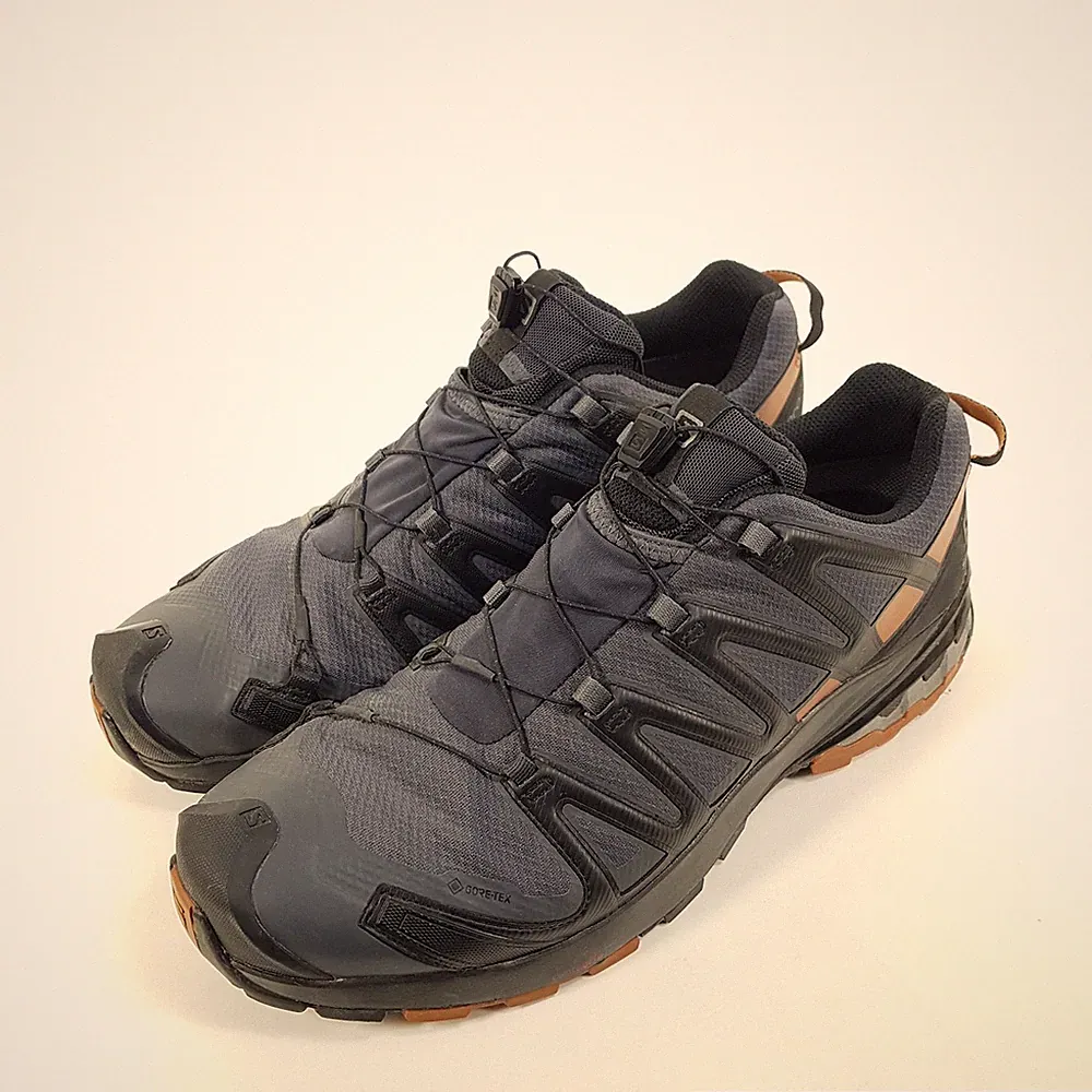 Salomon Trailrunning Schuhe XA Pro 3D V9 GTX Herren Gr EU 48 Blau Grau Laufschuh
