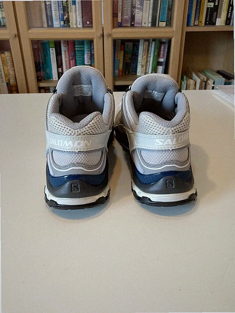 Salomon White Wander Trailrunning Streetwear Schuhe UK 10