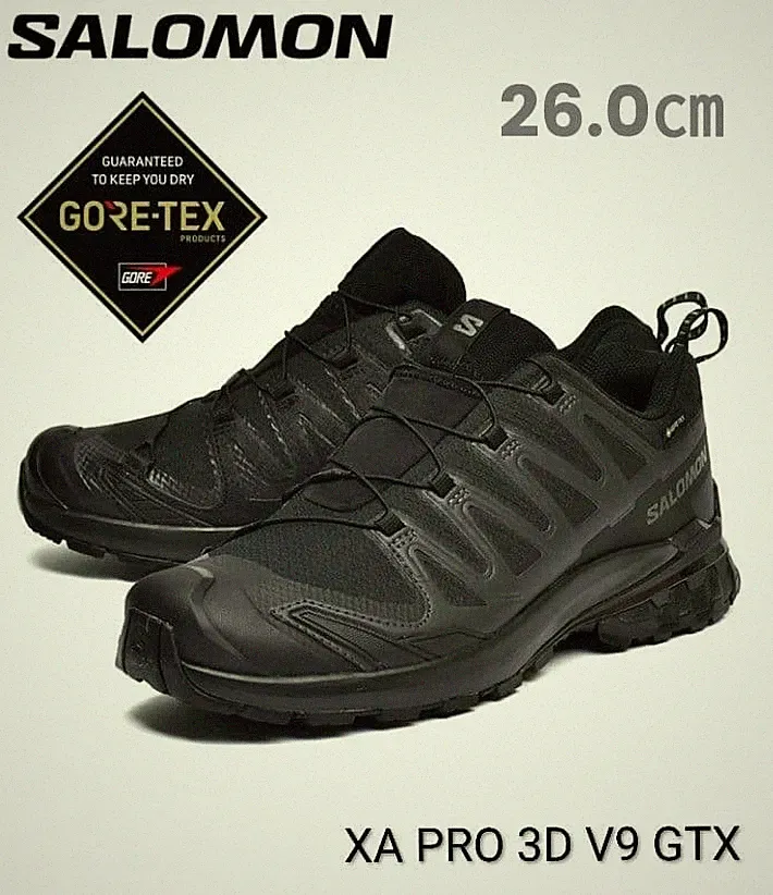 Salomon XA PRO 3D V9 GTX Herren Wasserdicht Trail Laufschuhe 26cm Neu