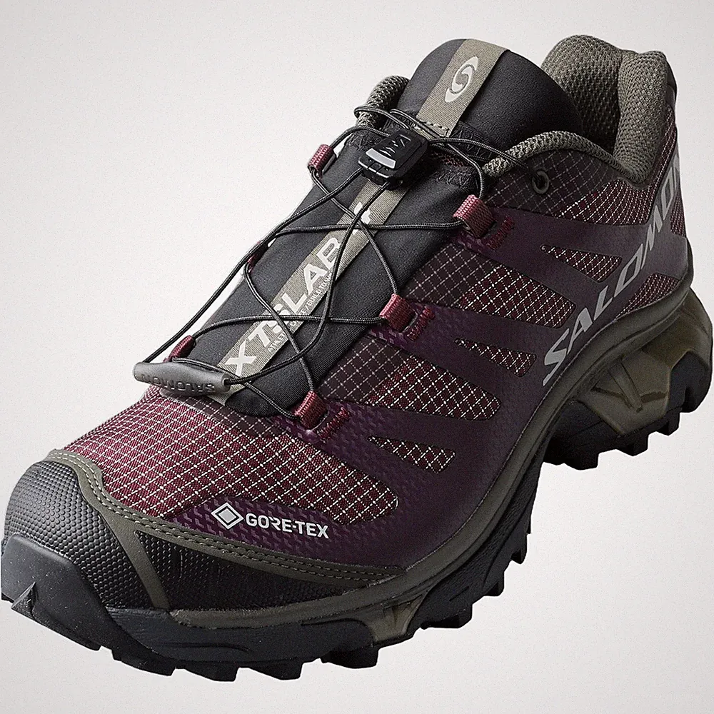 Salomon XT-4 OG GORE-TEX Laufschuhe in Maroon für Damen und Herren - 44 2/3 EU