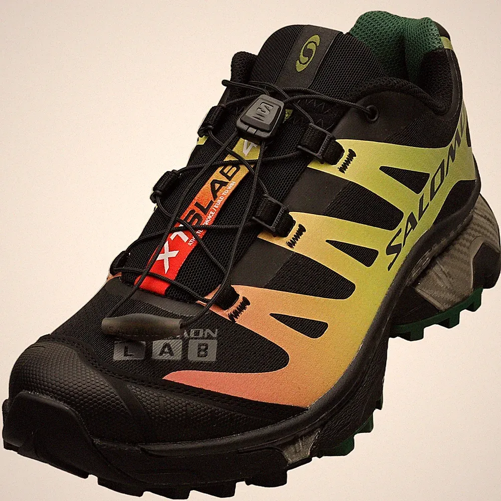 Salomon XT-4 OG Laufschuhe Unisex Schwarz Asphalt - 42 2/3 EU