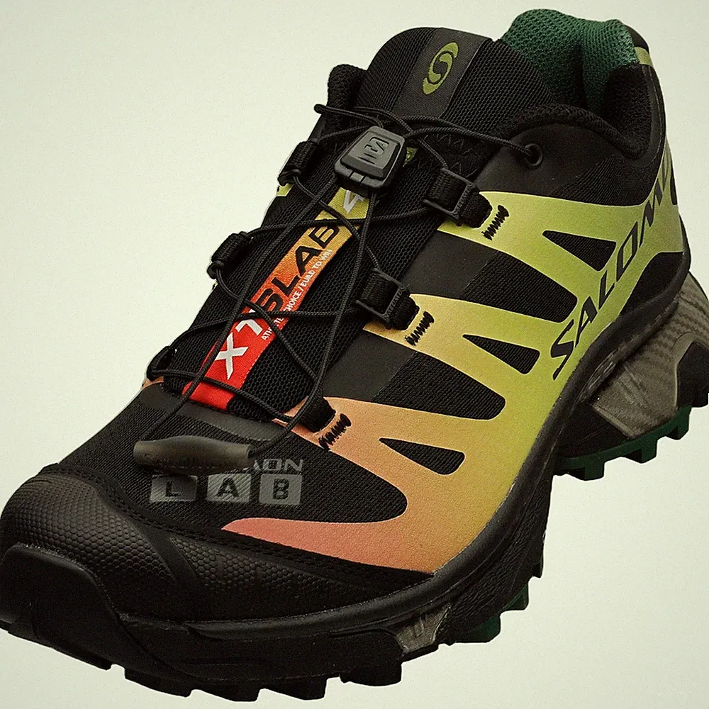 Salomon XT-4 OG Laufschuhe Unisex Schwarz Asphalt - 42 EU