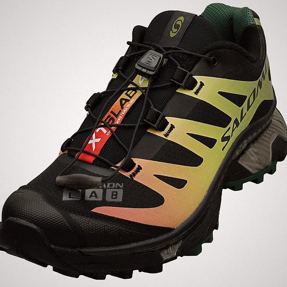 Salomon XT-4 OG Laufschuhe Unisex Schwarz Asphalt - 44 EU