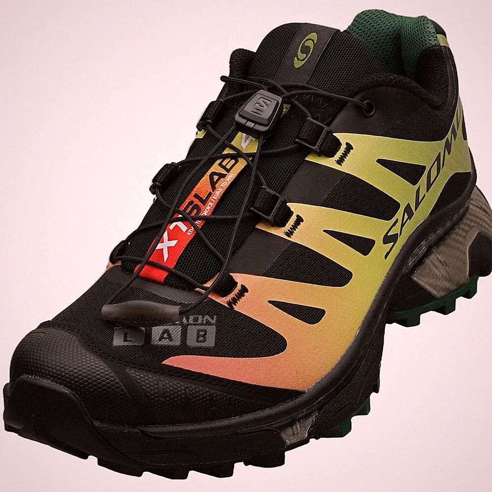 Salomon XT-4 OG Laufschuhe Unisex Schwarz Asphalt - 46 EU
