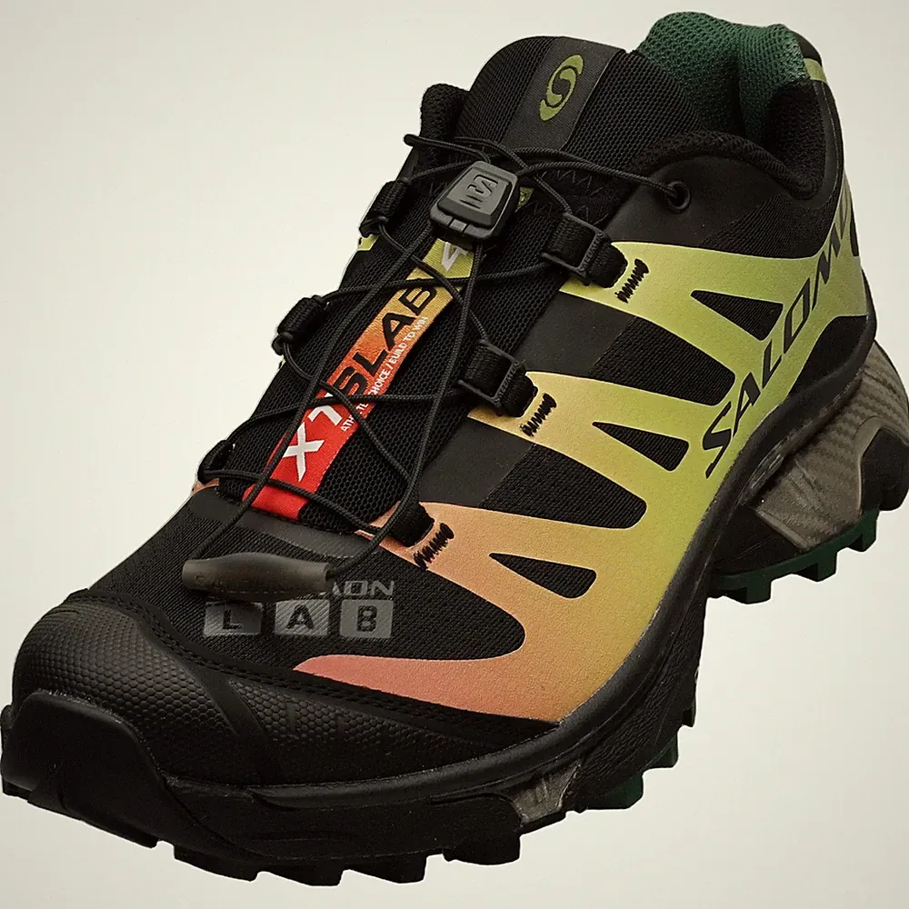 Salomon XT-4 OG Laufschuhe Unisex Schwarz Asphalt - 46 EU
