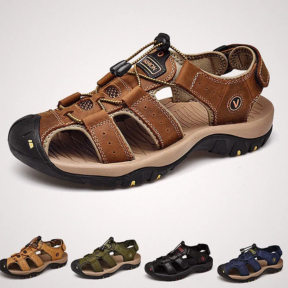 Sandalen Herren Outdoorsandalen Sommer Wanderschuhe Trekkingsandalen Laufschuhe