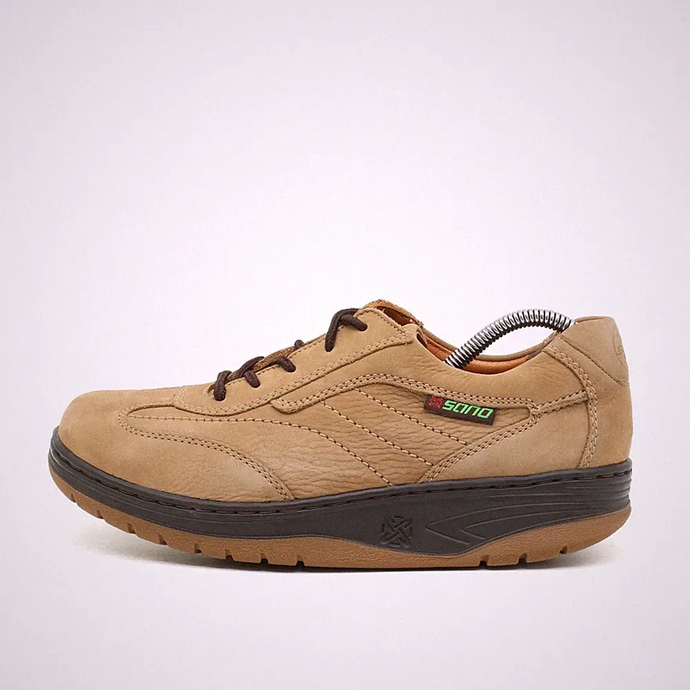 Sano by Mephisto Herren Schnürschuhe Braun Laufsohle Komfortschuhe EU 41.5