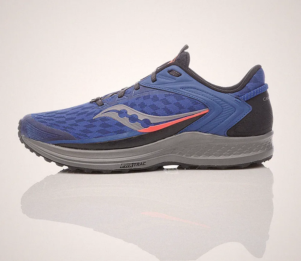 Blau Leichtathletikschuh
