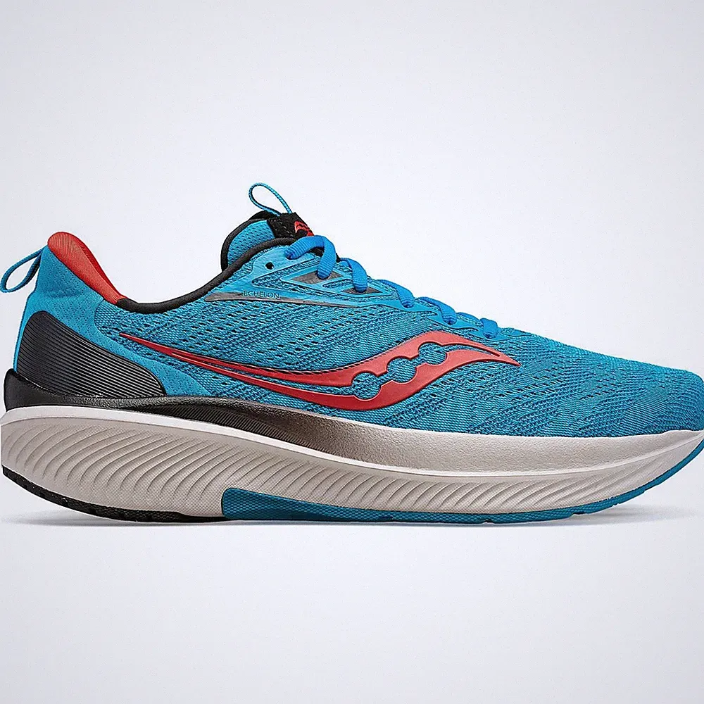 Saucony Echelon 9 Men ocean redrock Laufschuhe Joggingschuhe Herren