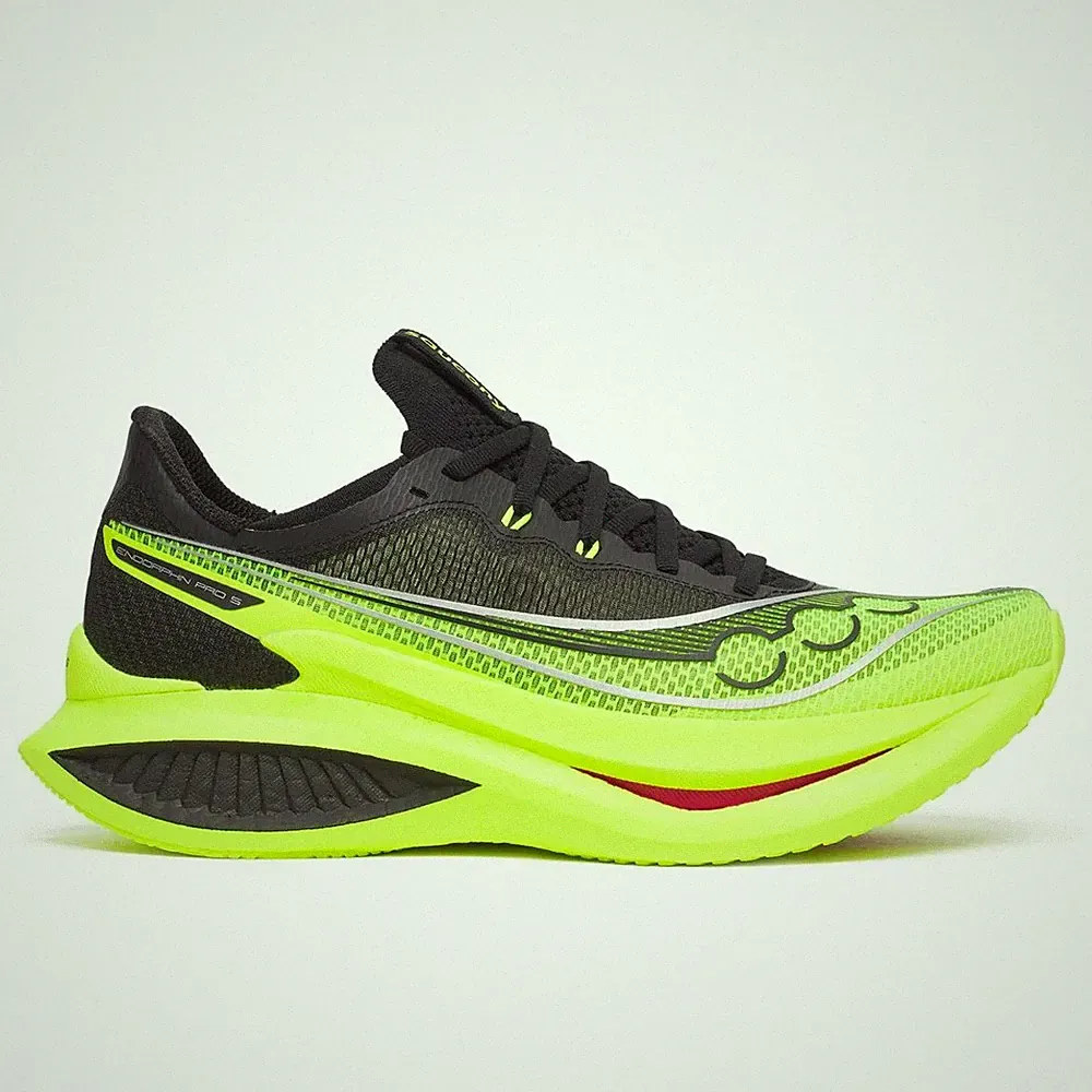Saucony Endorphin Pro 5 Men citron black Laufschuhe Joggingschuhe Herren