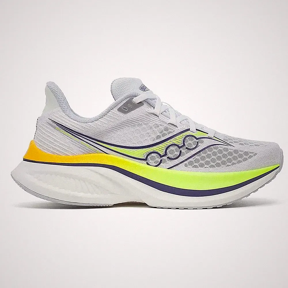 Saucony Endorphin Speed 5 Men white citron Laufschuhe Joggingschuhe
