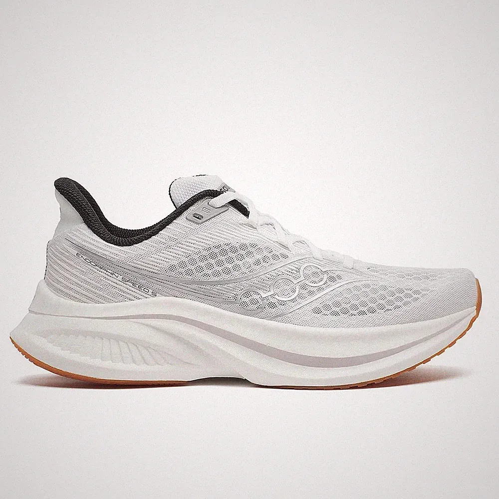 Saucony Endorphin Speed 5 Men white gum Laufschuhe Joggingschuhe Herren