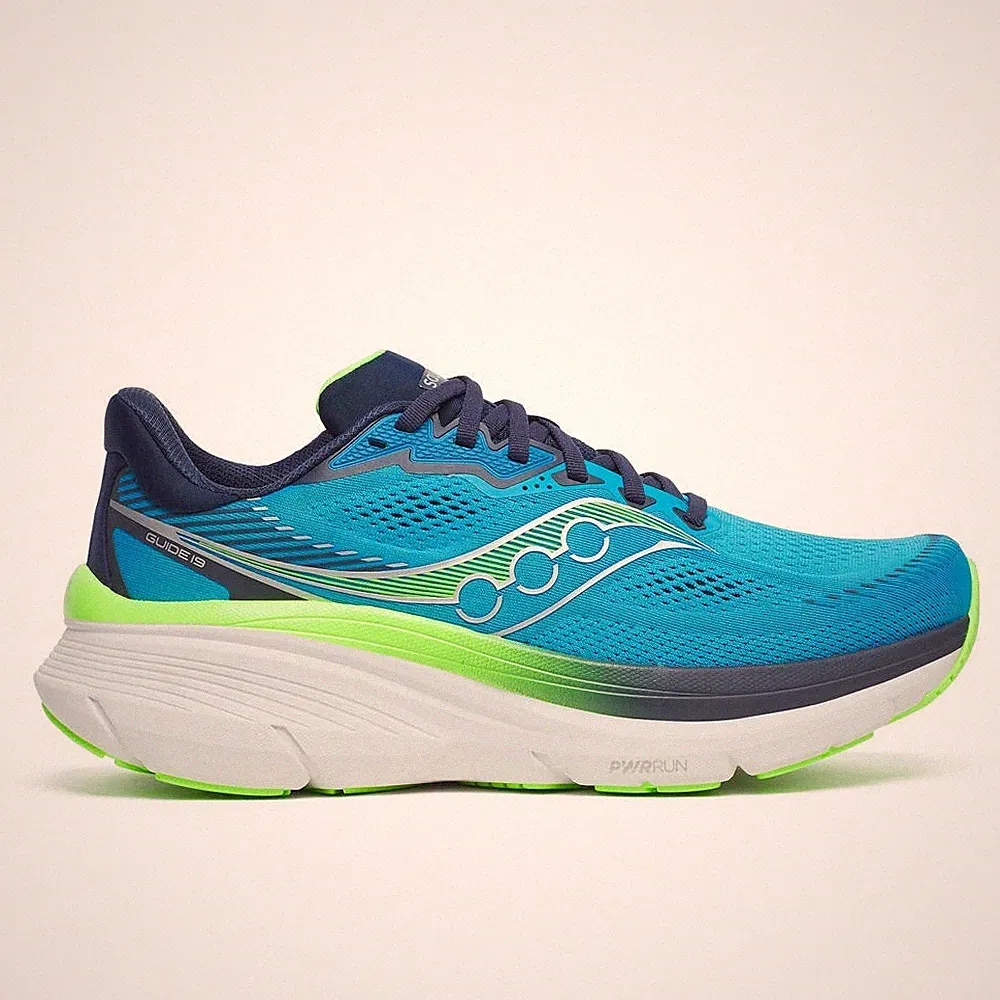 Saucony Giude 19 Herren Laufschuh Cobalt/Navy Max Dämpfung