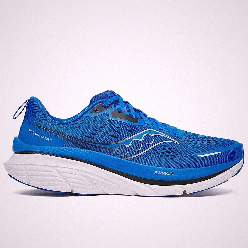 Saucony Guide 18 Men skydiver black Laufschuhe Joggingschuhe Herren