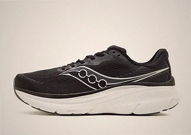 Saucony GUIDE 19 Herrenschuhe in Schwarz