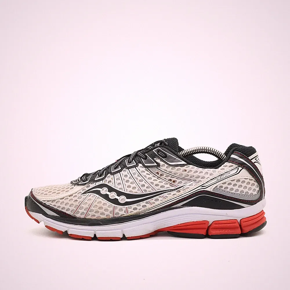 Saucony Herren 20217-1 Schuhe Weiß/Rot/Schwarz Running Laufschuh EU 43