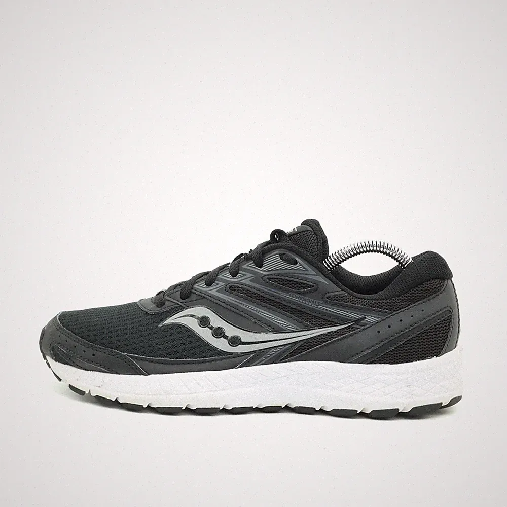 Saucony Herren Cohesion 13 Sneaker Schwarz Low-Top Laufschuh EU 43