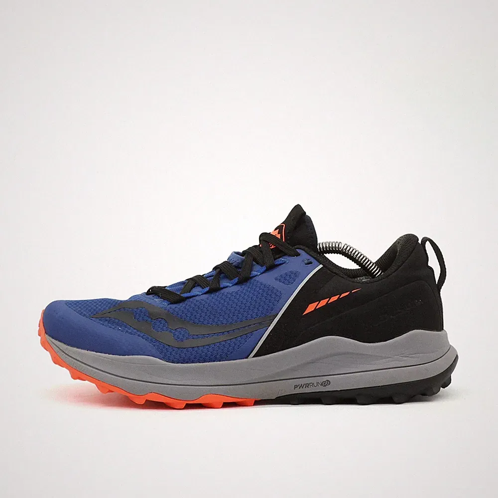 Saucony Herren Cohesion TR16 Sportschuhe Blau Schwarz Trail Laufschuhe EU 43