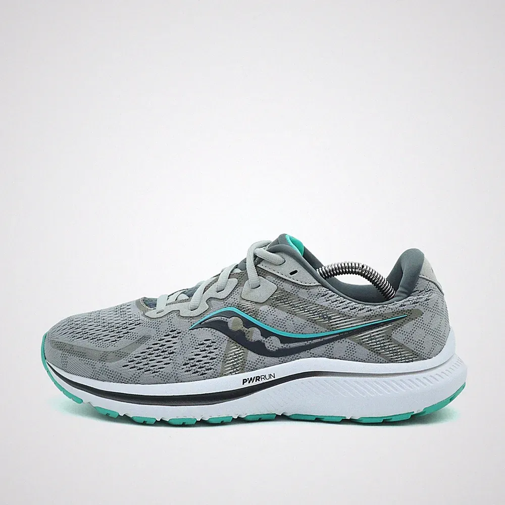 Saucony Herren Guide 14 Sportschuhe Grau/Mint Stabilität Laufschuhe EU 43