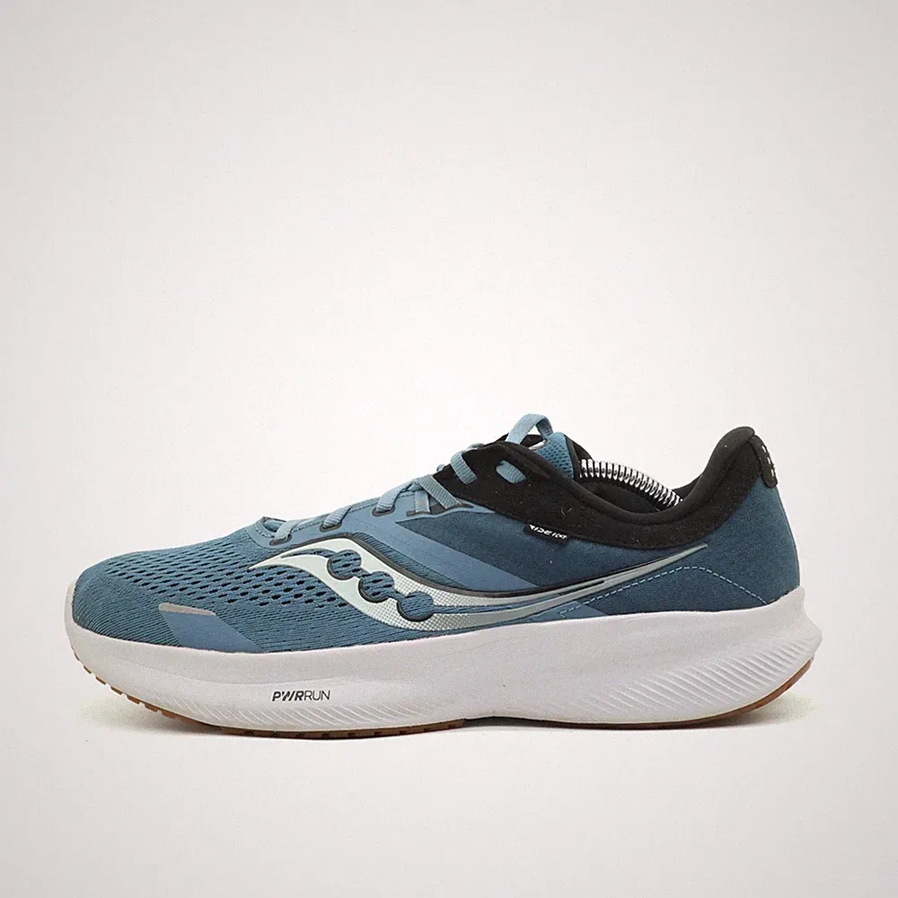 Saucony Herren S20830-32 Sneaker Blau Mesh Low-Top PWRRUN Laufschuhe EU 44