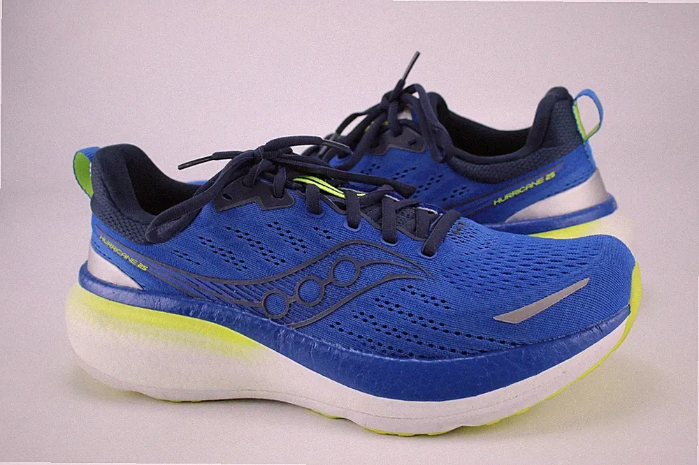 Saucony Hurricane 25 Gr.45 Herren Training-Laufschuh Sneaker Blau TOP P 605