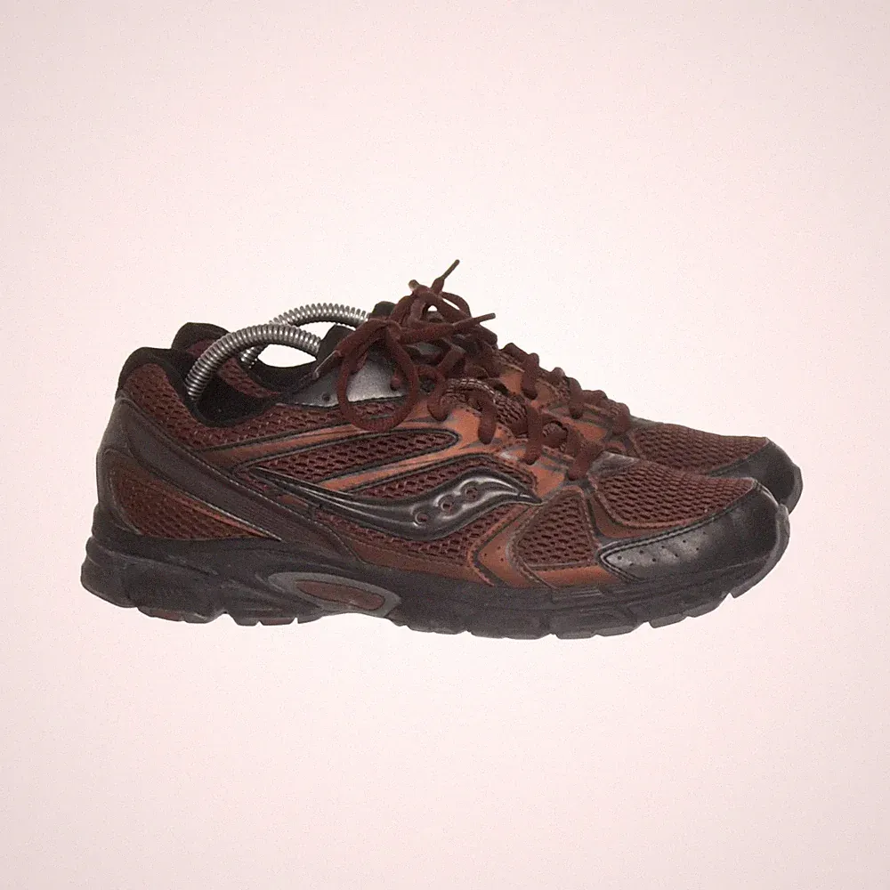 Saucony, Laufschuhe, Größe: 42 1/2, Braun/Schwarz, Herren #DE2