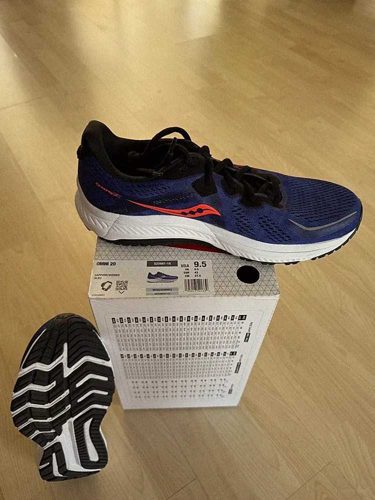 Saucony Omni 20 Herren Laufschuhe US 9,5