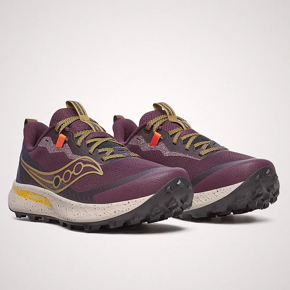 Saucony Peregrine 15 Herren Trailrunningschuhe WINE KODIAK S20990 245