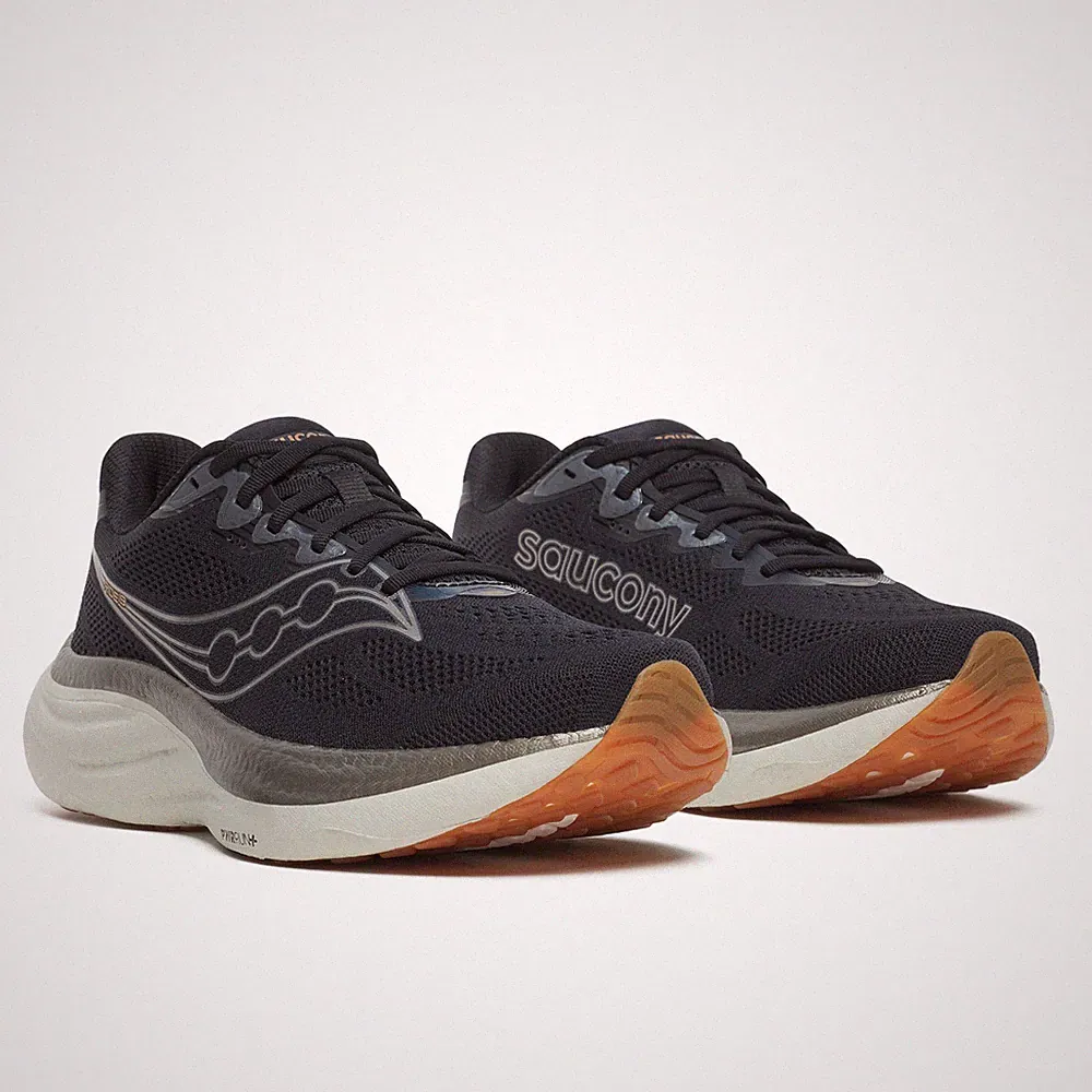 Saucony Ride 19 Herren Laufschuhe Neutral Cushioning BLACK S21055 145