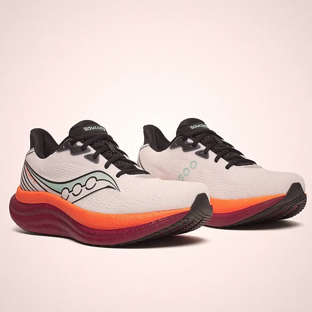 Saucony Triumph 23 Herren Laufschuhe Neutral Cushioning WHITE S21023 172
