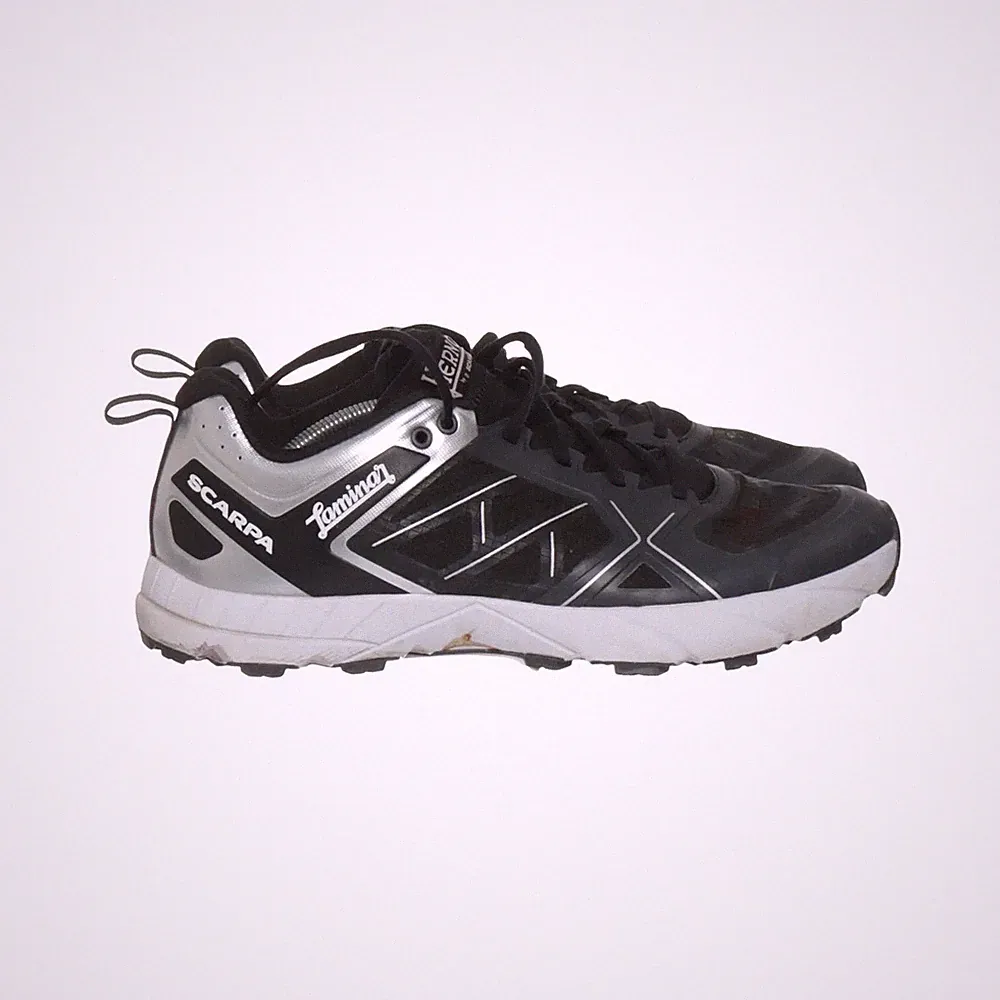 Scarpa, Laufschuhe, Größe: 41, model: spin etereo, Schwarz/Weiß/Silber #AGW