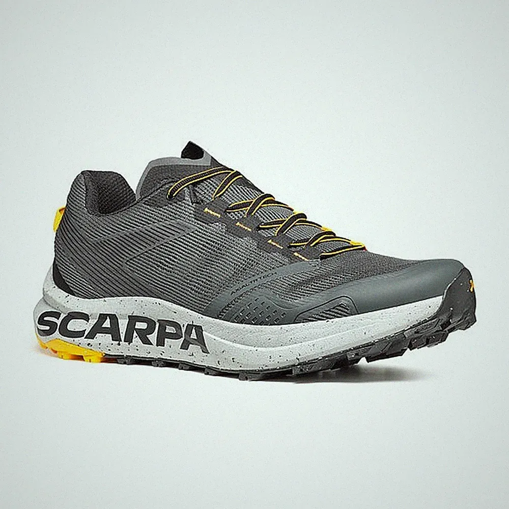 Scarpa Spin Planet anthracite saffron Trailrunningschuhe Berglaufschuhe Herren