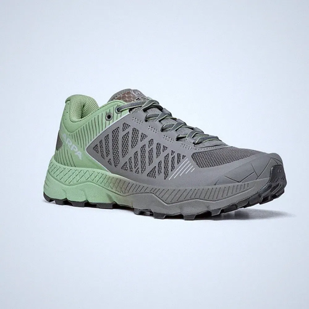 Scarpa Spin Ultra Women shark mineral green Trailrunningschuhe Damen
