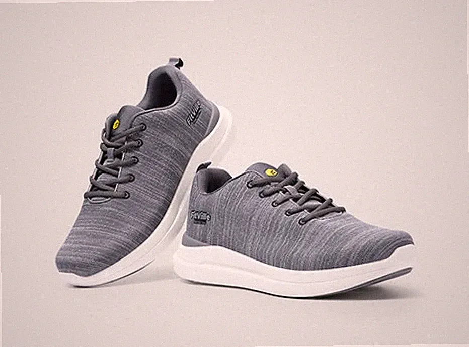 Schuhe Herren Laufschuh 43 (EU) grau FIT VILLE - ArchPower FlyWave