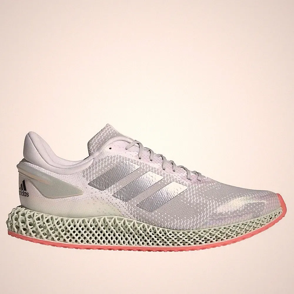 Schuhe Lauf Herren Adidas 4D Run 10 FV6960 Rosa-Seladongrün