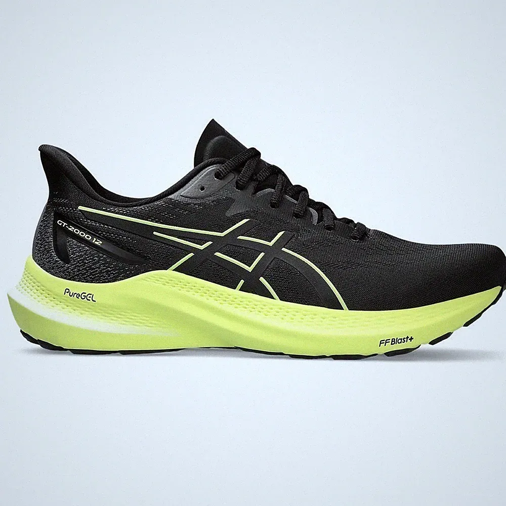 Schuhe Lauf Herren Asics Gt 2000 1011B691003 Schwarz-Gelb