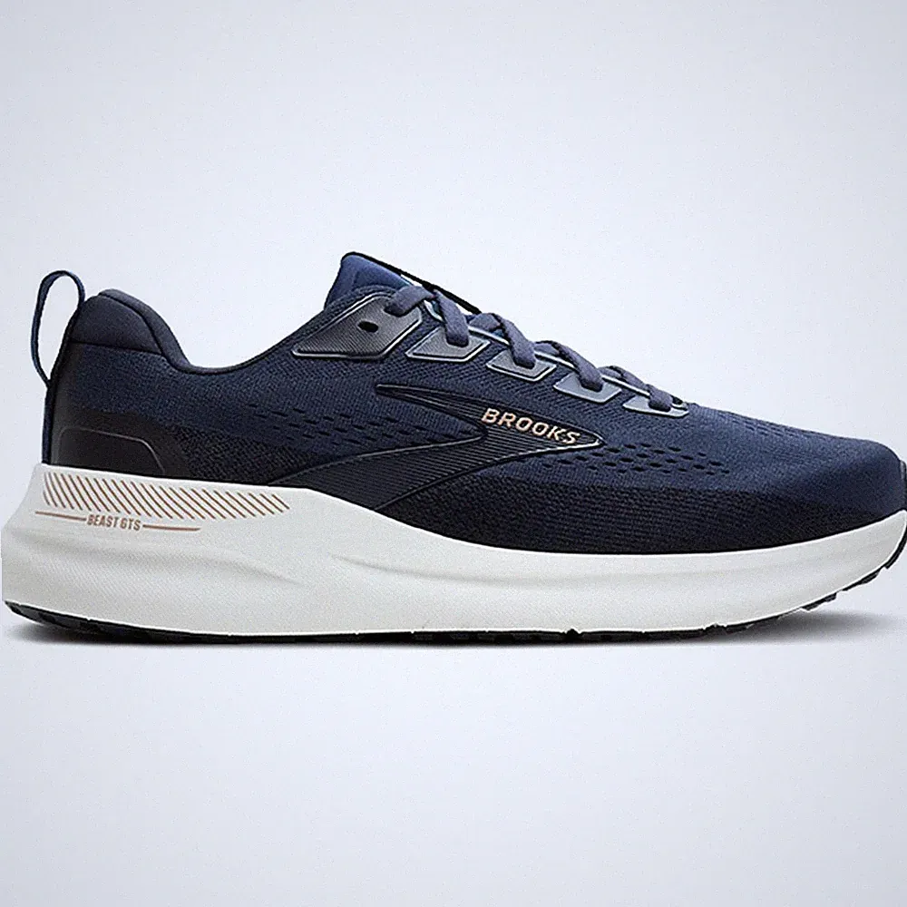 Schuhe Lauf Herren Brooks Beast GTS 26 1104552E422PeacoatInd Weiß